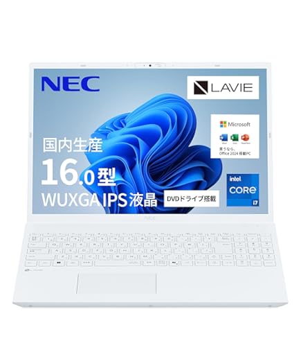 Amazon.co.jp: NEC LAVIE 国内生産 ノートパソコン 25春N16 16.0